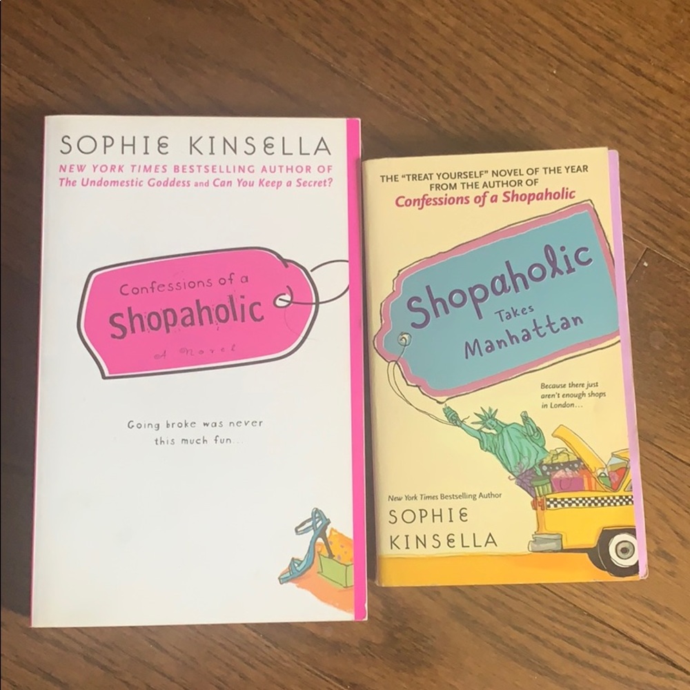 Shopaholic Book Series x2 books Sophie Kinsella